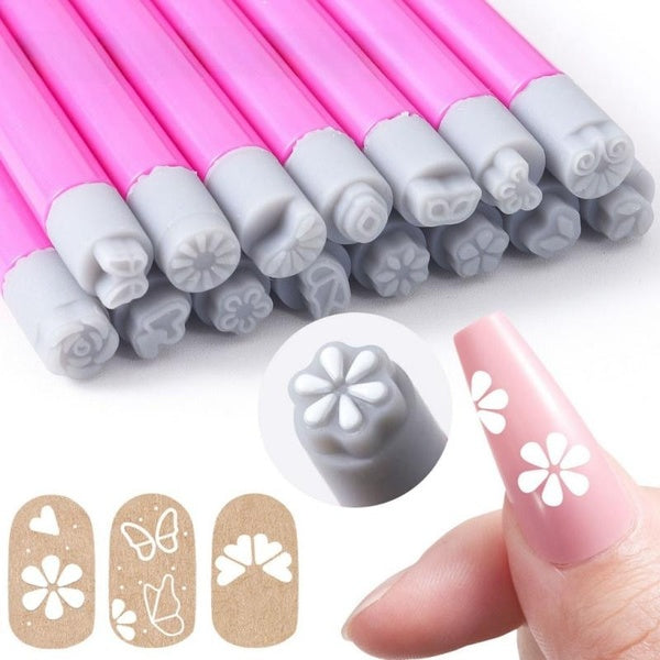 4pcs-6pcs-10pcs-15pcs Set Nail Art Stamp Pens