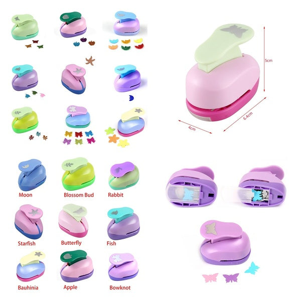1pc Mini Craftting Paper Puncher Hole Punch Shaper For DIY Greeting Card