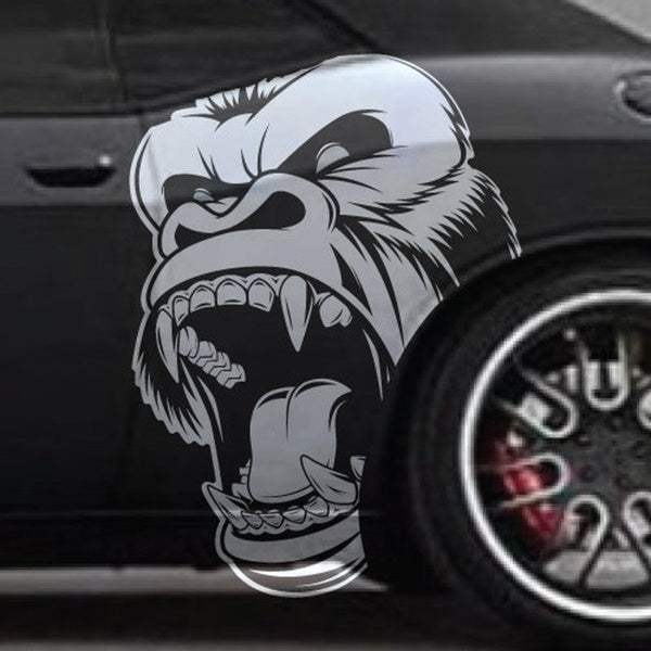 Angry Gorilla Kong Car Styling Autocollants Adhésif Étanche Full Body Auto Graphique Vinyle Film Drôle Gadget Stickers Accessoires