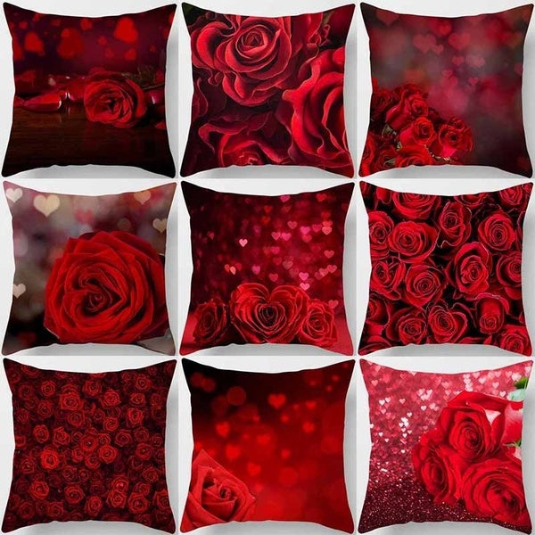 Love Warm Dress One-sided Printed Pillowcase Home Decoration Office Supplies Car Seat Cushion (45 x 45 cm)