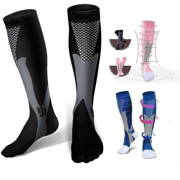 Compression Socks for Men Women Running Socks for Running Nurses Shin Splints Flight Travel