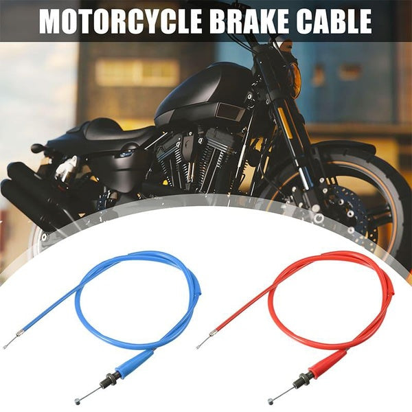 Throttle Cable Replacement Motorcycle Throttle Cable Universal Fit for 50cc 70cc 90cc 110cc 125cc 250cc ATV Quad Go Kart Mini Pit Bike Red-Blue
