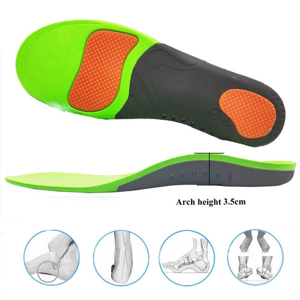 Meilleure voûte plantaire chaussures orthopédiques semelle intérieure pour chaussures Pad X - O Type Correction de jambe pied plat soutien de la voût