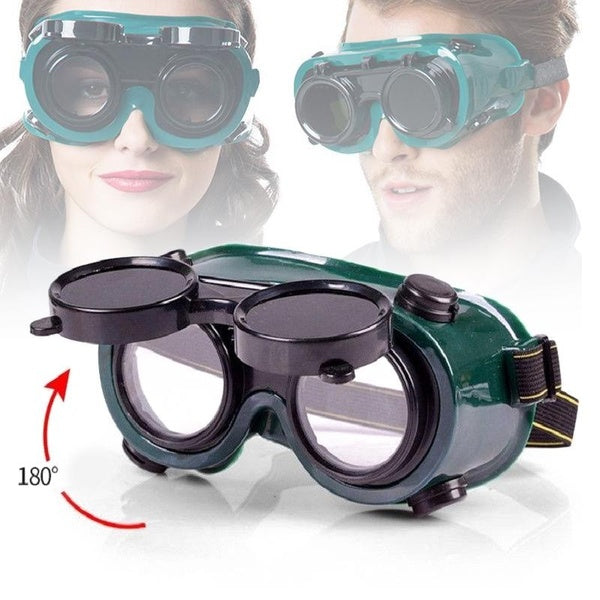 Lunettes de protection Lunettes de soudage à double usage Lunettes de protection du travail antireflet