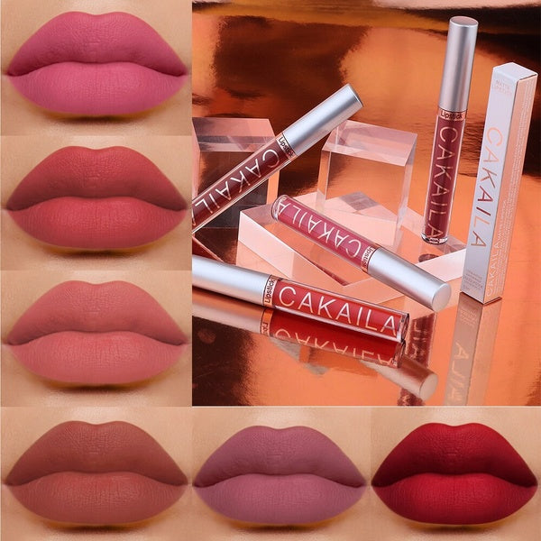 18 Color Liquid Lipstick Matte Long Lasting Waterproof Makeup Lip Velvet Natural Moisturizing Lip Gloss Waterproof Matt