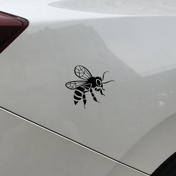 15*13CM Vivid Bee Painting Cool Insect Vinyl Decorative Car Stickers Car Styling Decal