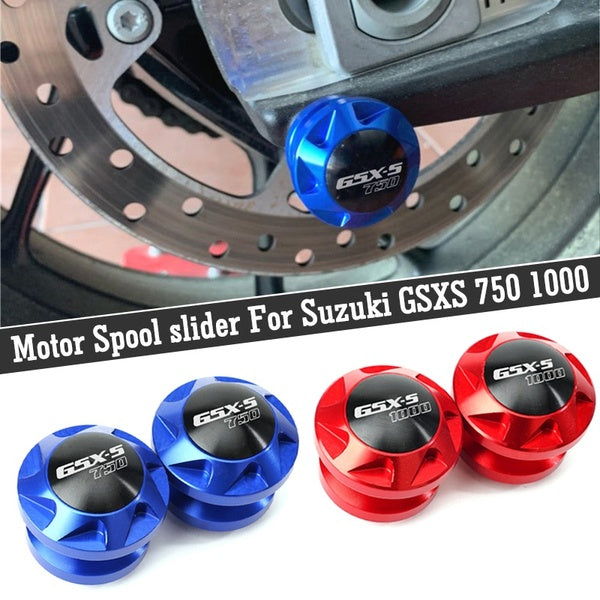 For SUZUKI GSX S750 GSX-S 750 GSXS 750 GSX S1000 GSXS 1000 GSX-S 1000 CNC Accessories Motorcycle Swingarm Spool Slider Stand Screws