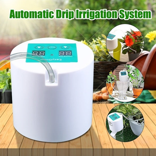 Plant Self-Watering Automatic Drip Irrigation System With 10m Tube Kits Home Sprinkler Garden Easy Watering Equipment