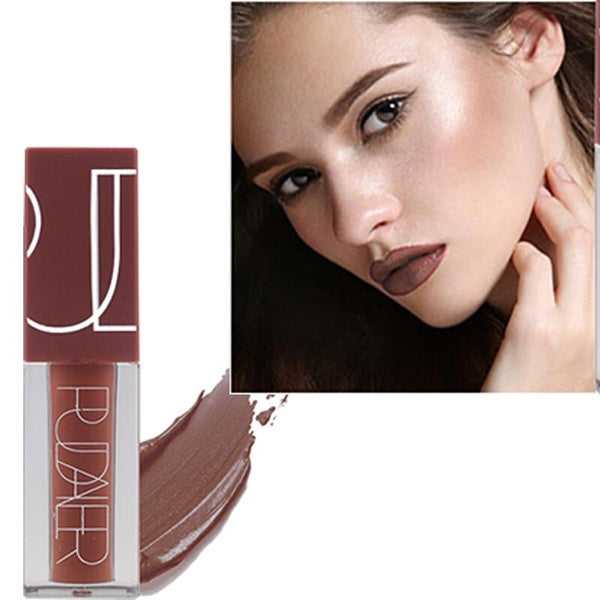 Health & Beauty Pudaier Brown Series Matte Liquid Lipstick 5 Colors Waterproof Non-stick Tint Matt Lip Stick Professional Makeup Nice Shades