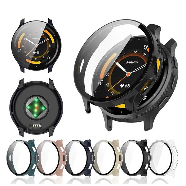 Watch Case For garmin Venu 3 Screen Protector Cover With Tempered Glass Frame For garmin Venu 3S Protective Bumper Accessories Matron Inn
