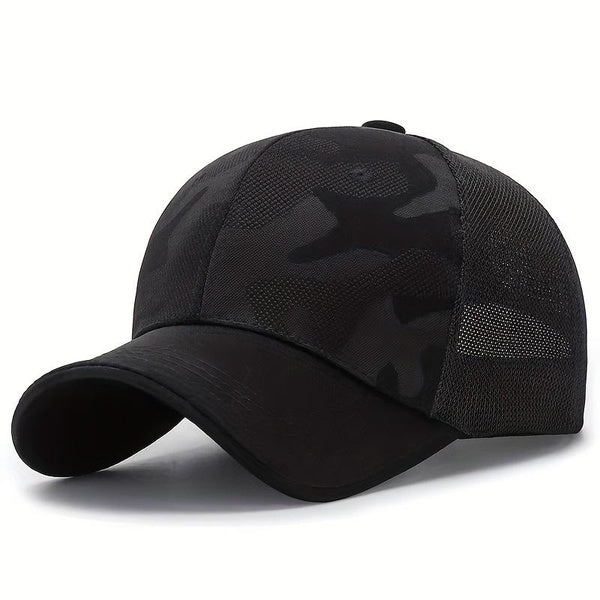 Summer Baseball Cap for Men Adjustable Mesh Outdoor Sport Hat