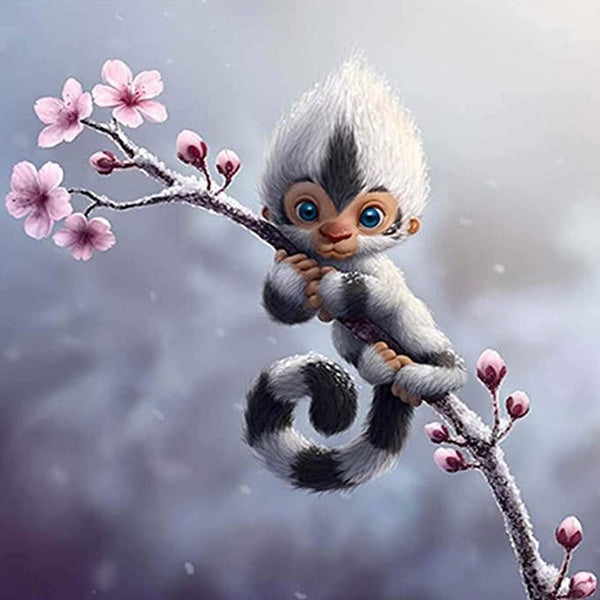 DIY 5D Diamond Painting AniMals Full Drill with Number Kits Home and Kitchen Fashion Crystal Rhinestone Cross Stitch Embroidery Paintings Canvas Pict