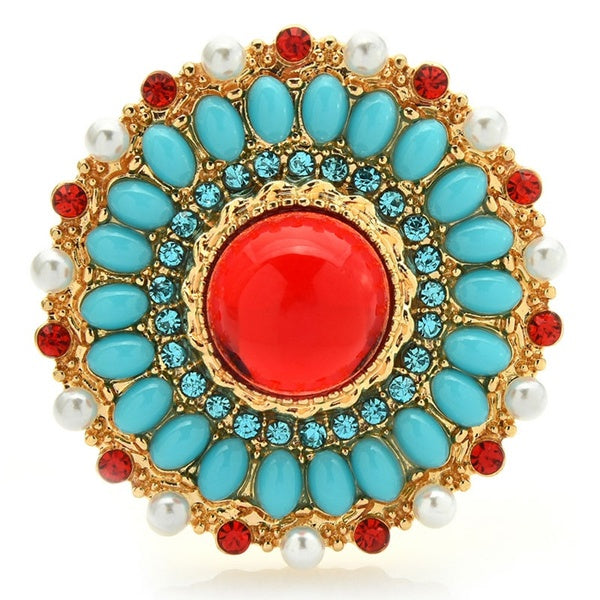 Broches de style bohème pour femmes Lady New Design Party Casual Broche Pin Cadeaux