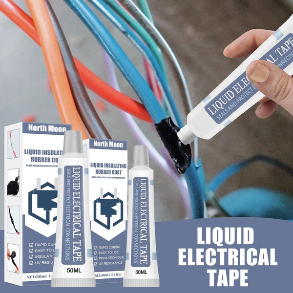 30-50 ml Liquid Insulating Tape Repair Rubber Electrical Wire Cable Coat Fix Line Glue Electric Circuit Board