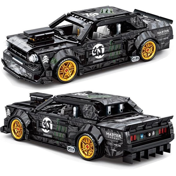 New 828Pcs Super Sport Car Model Building Block Brick Assembly Educational Toy Christmas Gift