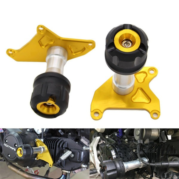 Motorcycle Exhaust Sliders Crash Protector For Honda Grom MSX125 MSX 125 Engine Crash Pads Frame Sliders Protector