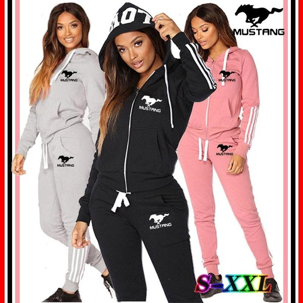 2023 Spring Autumn New Fashion Women Track Suits Sports Wear Jogging Suits Hoodies+Sweatpants Sweat Suits