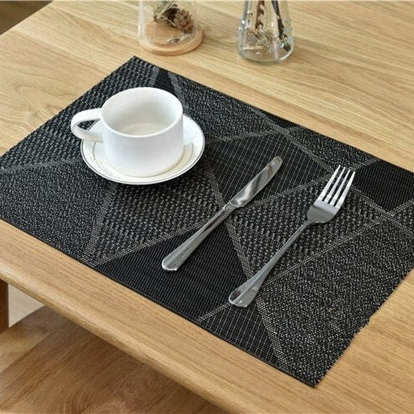 6pcs-lot Heat Resistant Mat Dining Placemat Drying Mats For Dishes Coaster Rug For Bowls Rug For The Kitchen Table OK 1069