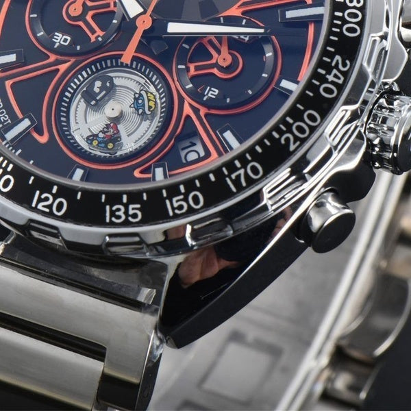 Men's Fashion Luxury Quartz Watches Brand Watch Steel Watches Business Wristwatch Chronograph Stainless Classic Watch