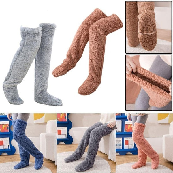 Sock Slipper Plush Cozy Fuzzy Socks Women Warm Soft Fluffy Thick Home Floor Slippers Socks
