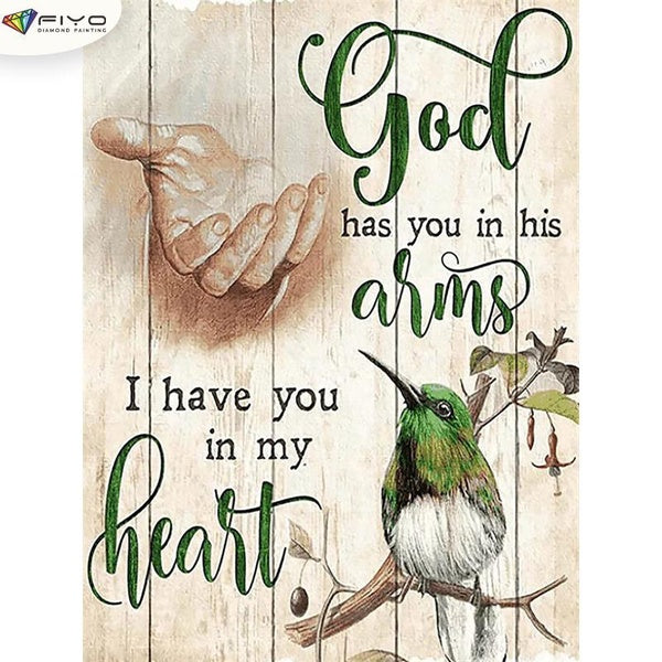 Bird DIY 5D Diamond Painting Full Drill with Number Kits Home and Kitchen Fashion Mosaic Diamond Painting Canvas Wall Decoration Gift Crafts for Adul