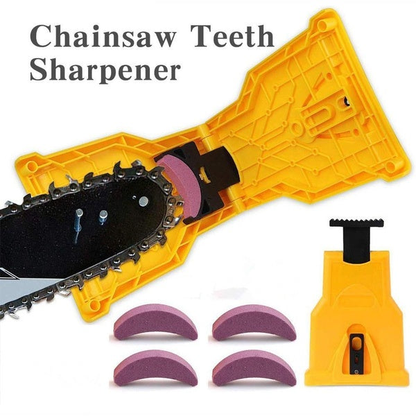Saw Sharpener Woodworking Sharpen Chain Tools Stone Frame Grinding Saw Chain Sharpening Tool