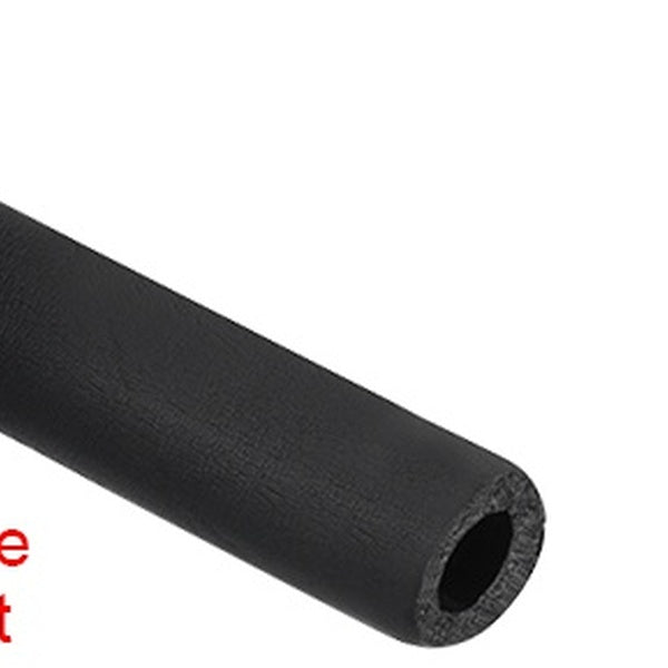 Foam Hose 6-8" x 3-8" Air Conditioner Heat Insulation Pipe Black 6 Foot Length
