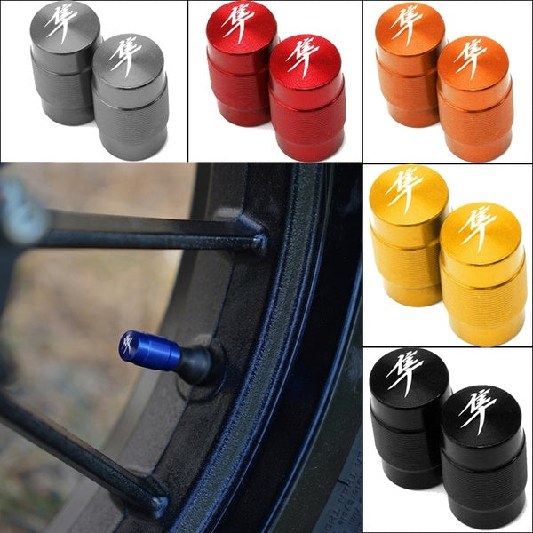 For Suzuki HAYABUSA GSX1300R GSXR1300 GSX-R 600 750 1000 GSX250R Universal Wheel Tire Valve Stem Caps Airtight Covers