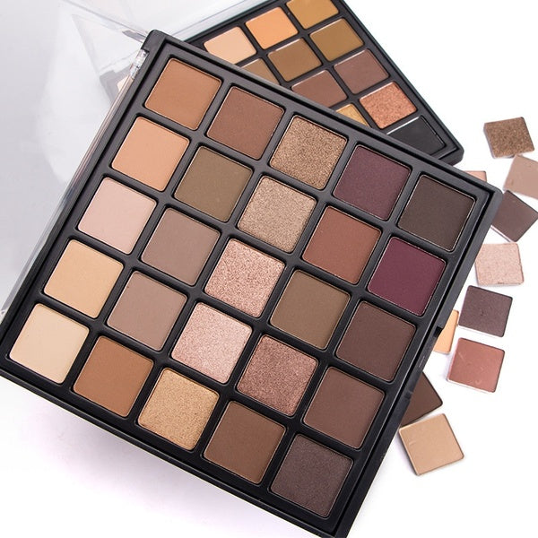 Health & Beauty Chic Makeup Set 25 Colors Full Color Glitter Matte Eyeshadow Purple Shimmer Matte Smoky Nude Natural Sultry Smokey Red Eye Shadow Pal