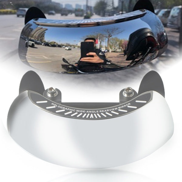 Motorcycles Wide Lens Rear View 180 Degree Safety Rearview Mirrors For Motorcycles ATV-UTV Scooters Cars Aircrafts and Boats Wide-angle Rearview Mirr