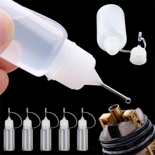 10-20-30 pièces 10ML applicateur de colle plastique réutilisation aiguille presser bouteille pour papier Quilling bricolage Scrapbooking papier artis