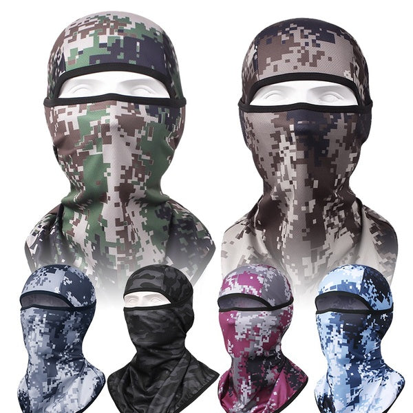 New Fashion Outdoor Camouflage Balaclava Army Military Ski Full Face Mask Motorcycle Bicycle Caps