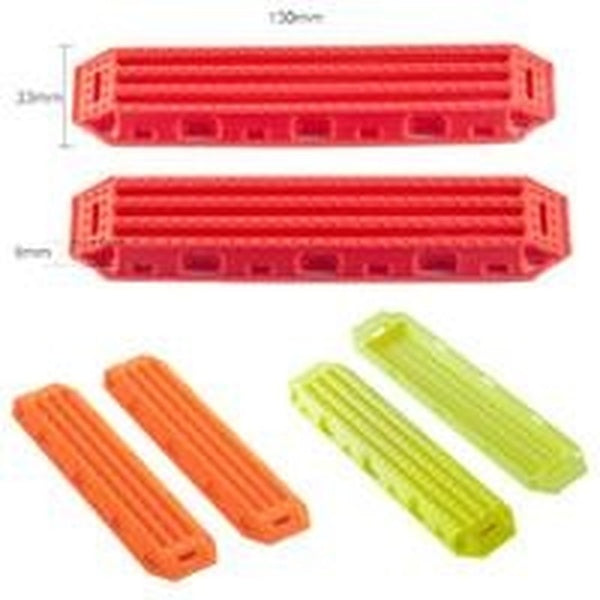 1Pair PLA Sand Ladders Anti-skid Plate for 1-10 RC Crawler Axial SCX10 Trx-4 D90 CC01