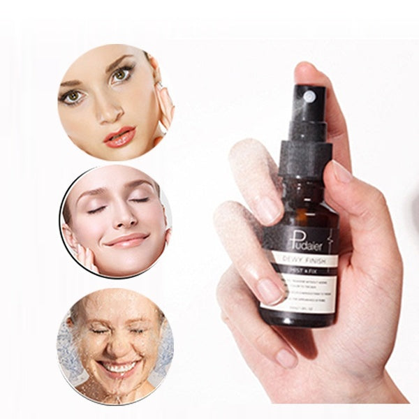 Pudaier Natural Matte Makeup Setting Spray Base Foundation Matte Finish Bottle Oil-control Toner Long Lasting Moisturizer Fix