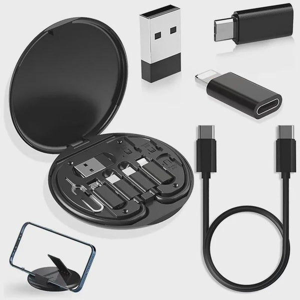 Boîte de rangement multifonctionnelle pour câble de données USB 60W, ligne de Charge rapide, Mini Gadgets électroniques numériques, organisateur, jeu