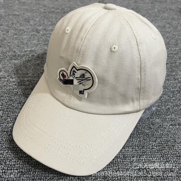 MON Baseball hat Cap Cap Summer Men's Outdoor Fashionable Baseball Cap Cotton Breathable Sunshade Hat Casual Sunscreen Curved Eave Hat