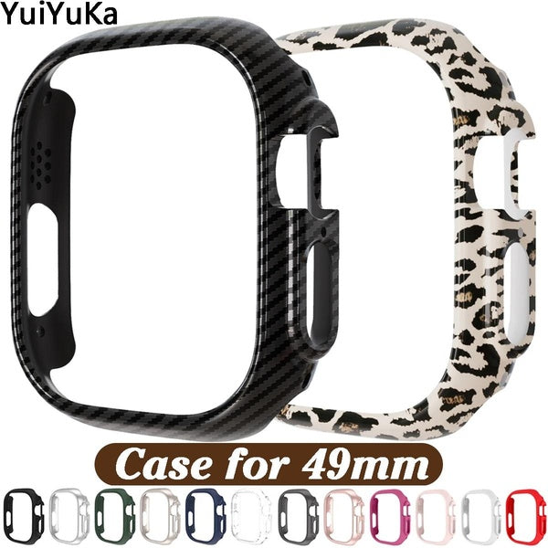 PC Case without Film for Apple Watch Ultra 2-Ultra 49mm for Iwatch Ultra 2, Protective Cover Full Screen Protector Bumper Accessories( 1 PCS CASE)