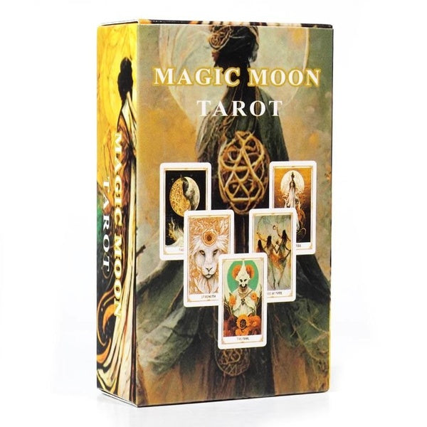 10x6 cm Magic Moon Tarot Deck Card Games