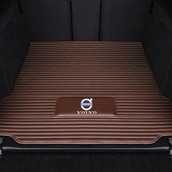 Car Truck Mat Antiskid Car Leather Rear Trunk Mat Waterproof Floor Mats Car Trunk Mat Fit For Volvo XC90 V60 V40 XC40 V90 S60 XC60