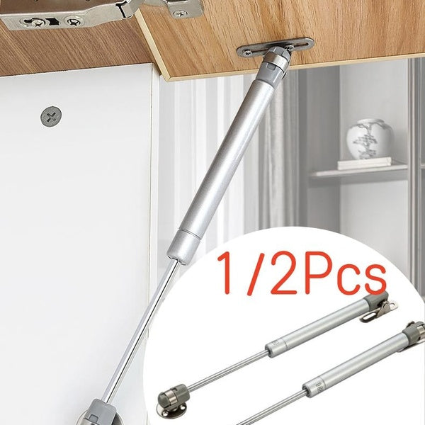 1-2Pcs Cabinet Furniture Pneumatic Support Rod Tatami Hydraulic Rod Pneumatic Rod Upward Telescopic Air Support