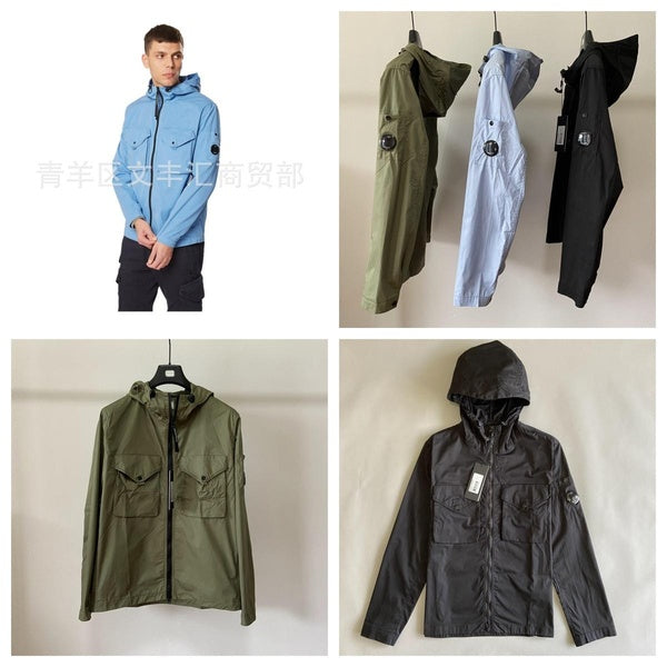 Cp Comany Youth Cardigan zippé à capuche pour homme