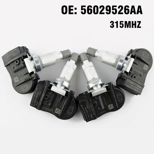 4PCS Car TPMS Tire Pressure Monitoring Sensor 56029526AA for Chrysler 200 300 Sebring for Dodge Avengers Charger
