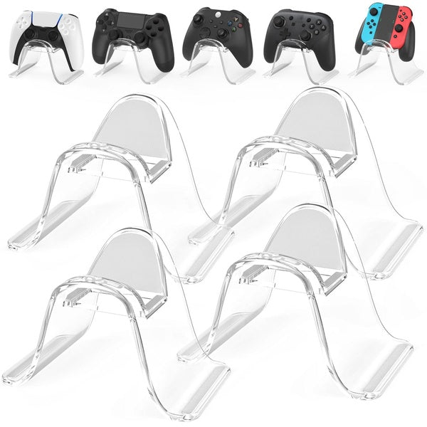 OIVO Lot de 4 supports de manette empilables, support de manette universel sur table pour manette PS5-PS4-Xbox-Stadia-Switch Pro, support de manette
