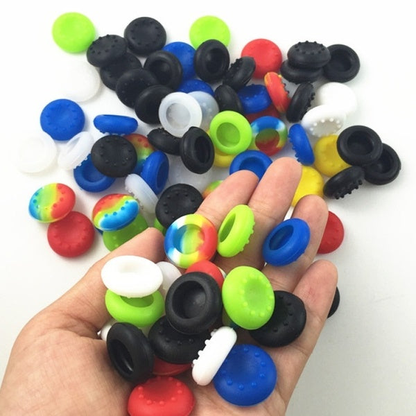 10pcs Silicone Pouce Stick Joystick Grip Case Skin Cover Caps Pour Xbox One - Xbox 360 - PS4 - PS3 Controller