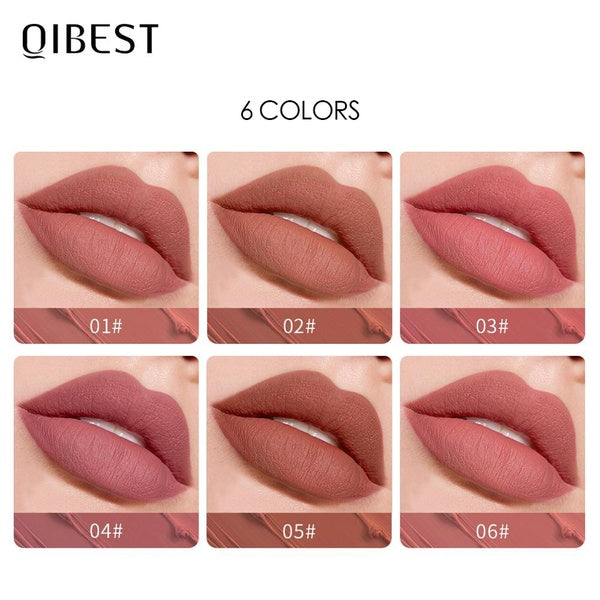 Matte Velvet Lipstick Lip Makeup Portable Long-Lasting Waterproof Lipstick Nude Matte Cosmetics Lipstick Lipgloss For Lip