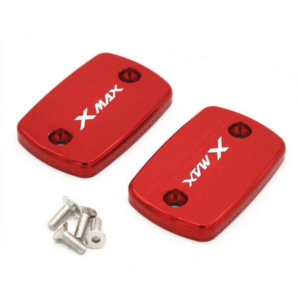 CNC Aluminum Motorcycle Front Brake Master Cylinder Tank Cup Oil Cup Cover Modified Accessories for XMAX 250 300 400