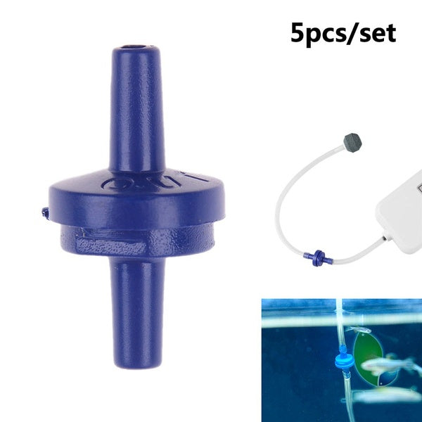 5pcs-set Air Pump Check Valve One Way Non-Return Valve Fish Tank Aquarium Water Air Pump