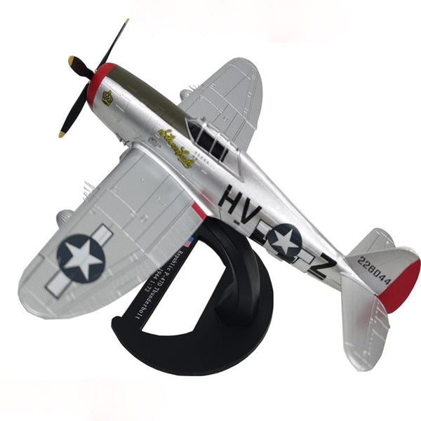 1:72 Scale Alloy Diecast Military Model U. S. Air Force P-47 Thunderbolt Fighter Bomber Aircraft Model Plane Toy For Collection Souvenir Gift Home Off