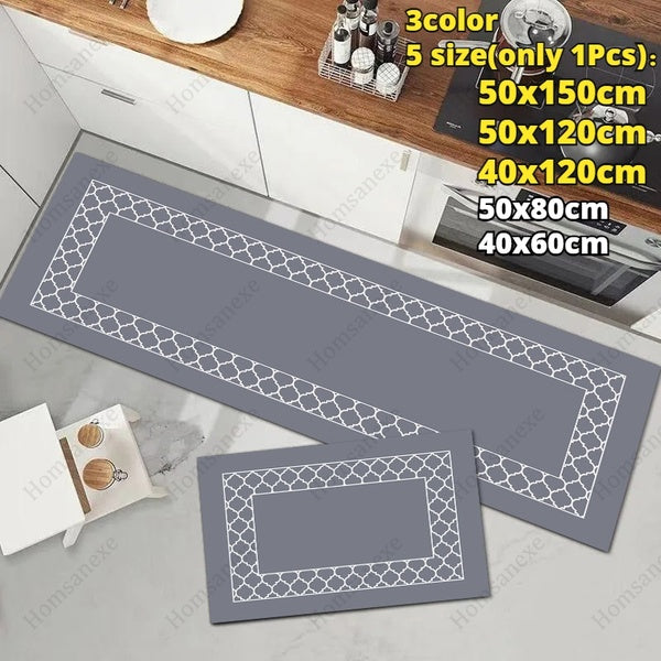 New Simple Carpet Living Room Balcony Carpet Anti-slip Bath Mat Door Mat Corridor Floor Mat 5 Sizes(40*60-50*80-40*120-50*120-50*150cm)