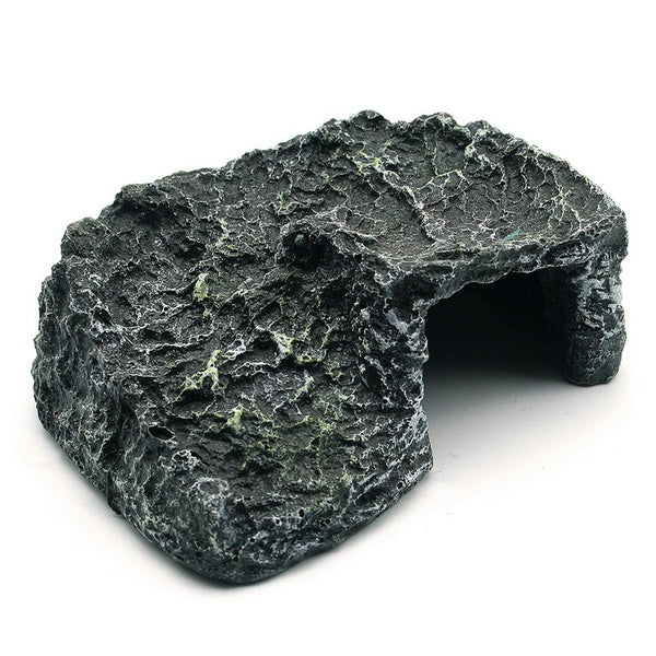 Aquarium Fish Tank Grotte Pierre Tortue Basting Escalade Reptile Terrasse Plate-forme Aménagement Paysager Décor Pierre pour Aquarium Fish Tank